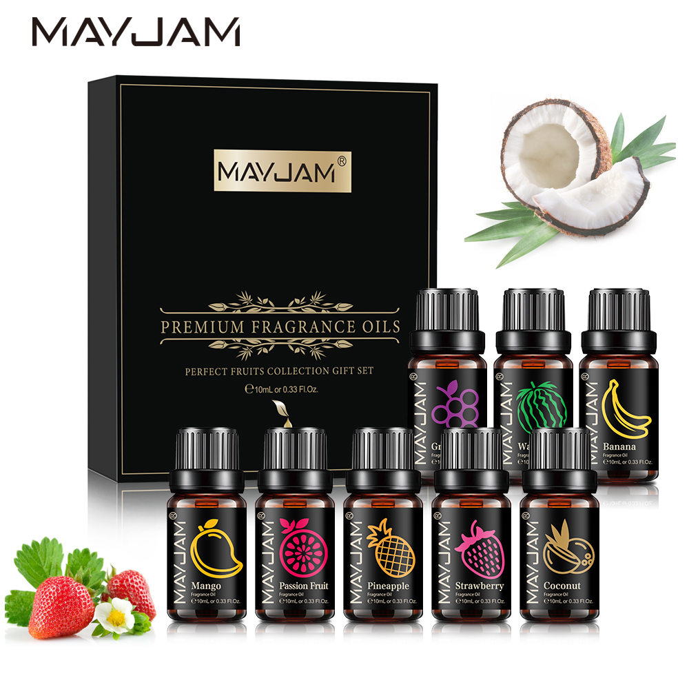 Soap Making Ingredients - MAYJAM – ensemble d'huiles parfumées, coffret