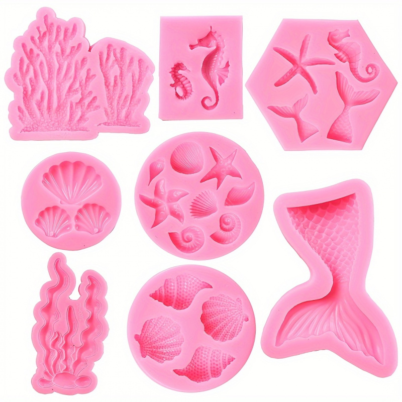 Soap Making Guide For Beginners - Un ensemble de 8 moules en