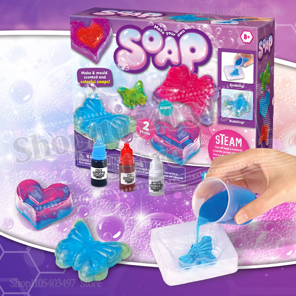 Soap Making Kit For Kids - Kit de fabrication de savon DIY