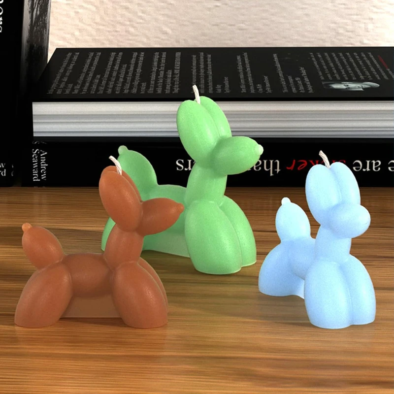 Soap Making Diy - Moule en silicone Chien Ballon, Moule