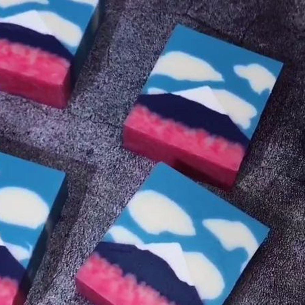 Grattoir côtelé à motif de mon - Soap Making Hobby avis et prix