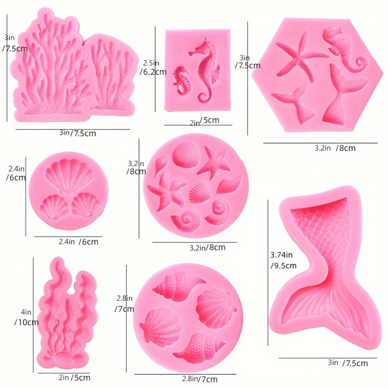 Un ensemble de 8 moules en sil - Soap Making Guide For Beginners avis et prix