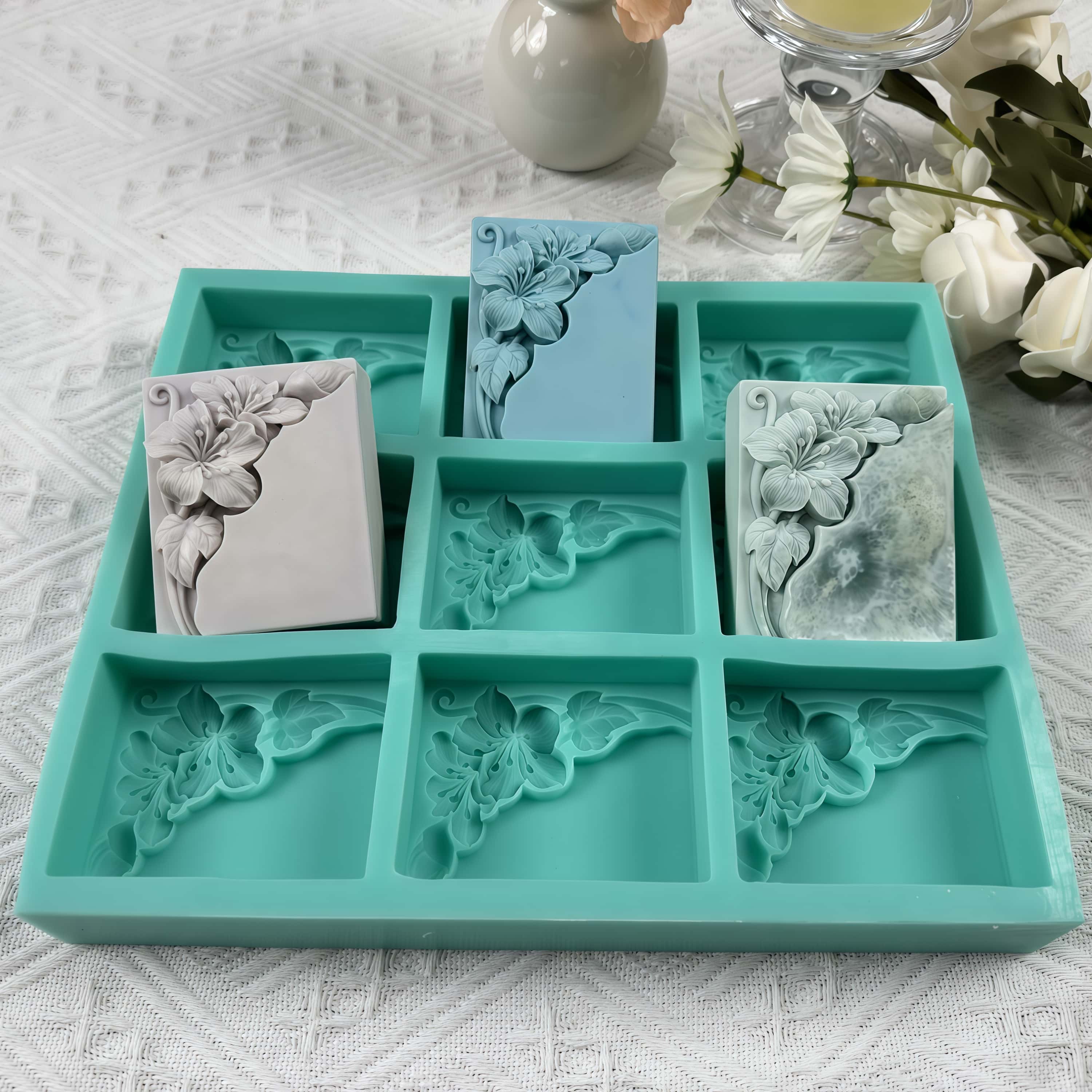 Moule à savon en forme de fleu - Soap Making Guide For Beginners avis et prix