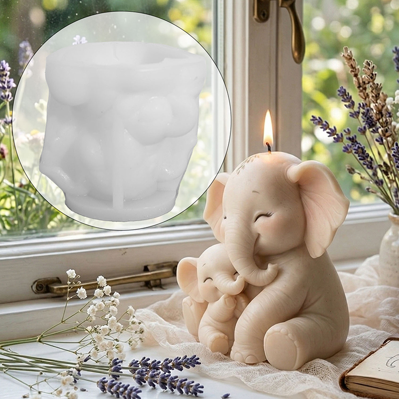 Moule en silicone éléphant ass - Soap Making Kit For Kids avis et prix