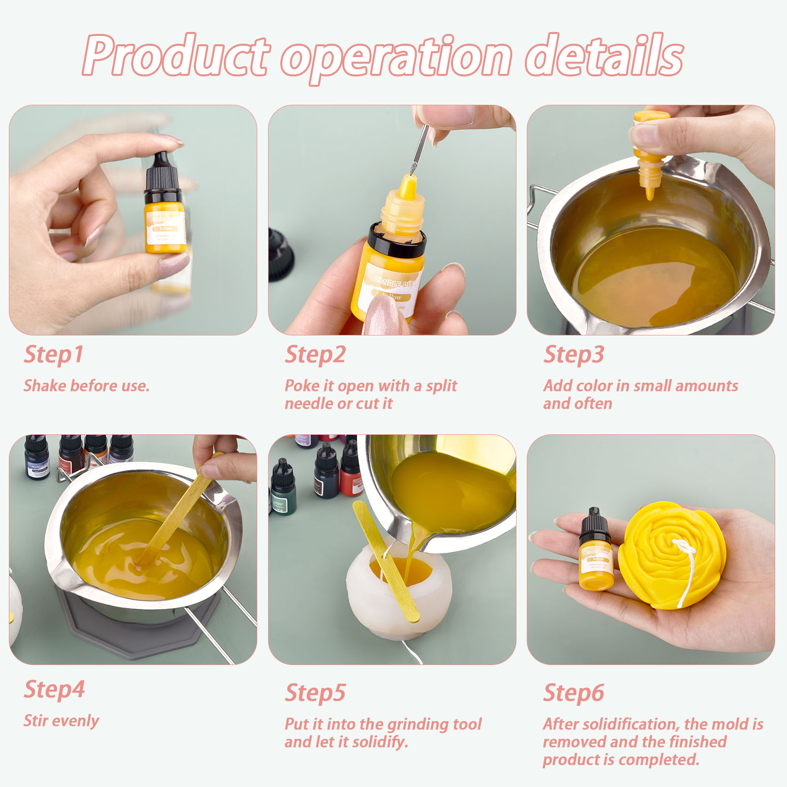 5 ml/bouteille bougie cire Pig - Soap Making Ingredients avis et prix