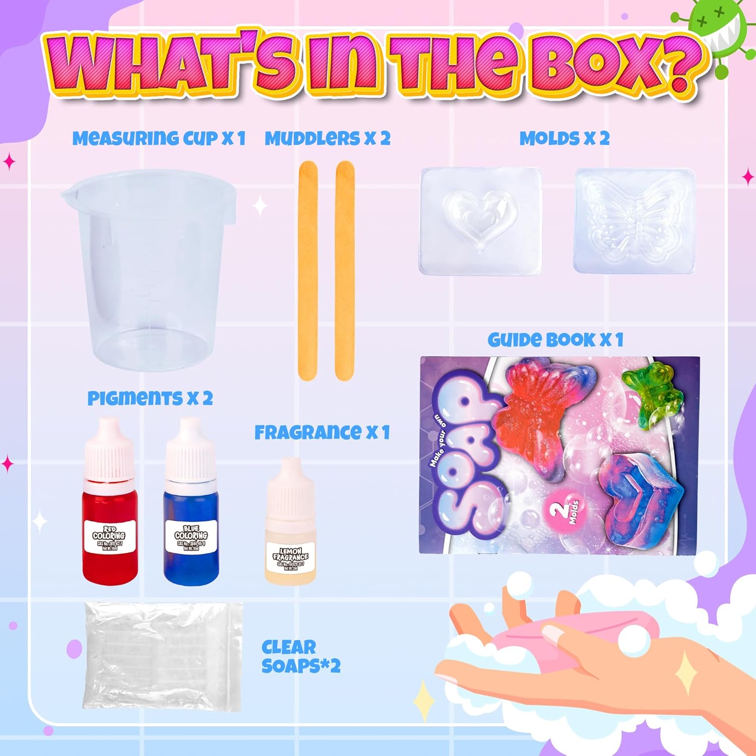 Kit de fabrication de savon po - Soap Making Kit For Kids avis et prix